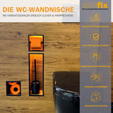 Slotfix Typ 60x16x12 FC befliesbar WC-Rollens...