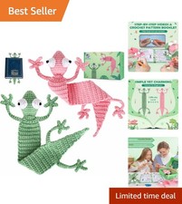 Deluxe Crochet Kit for Beginners - Inspiring Creativity with Extra Yarn  Guides