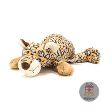 NICI Wild Friends Niki Leopard Figure Pouch Plush Toy New 6 Kids Gift