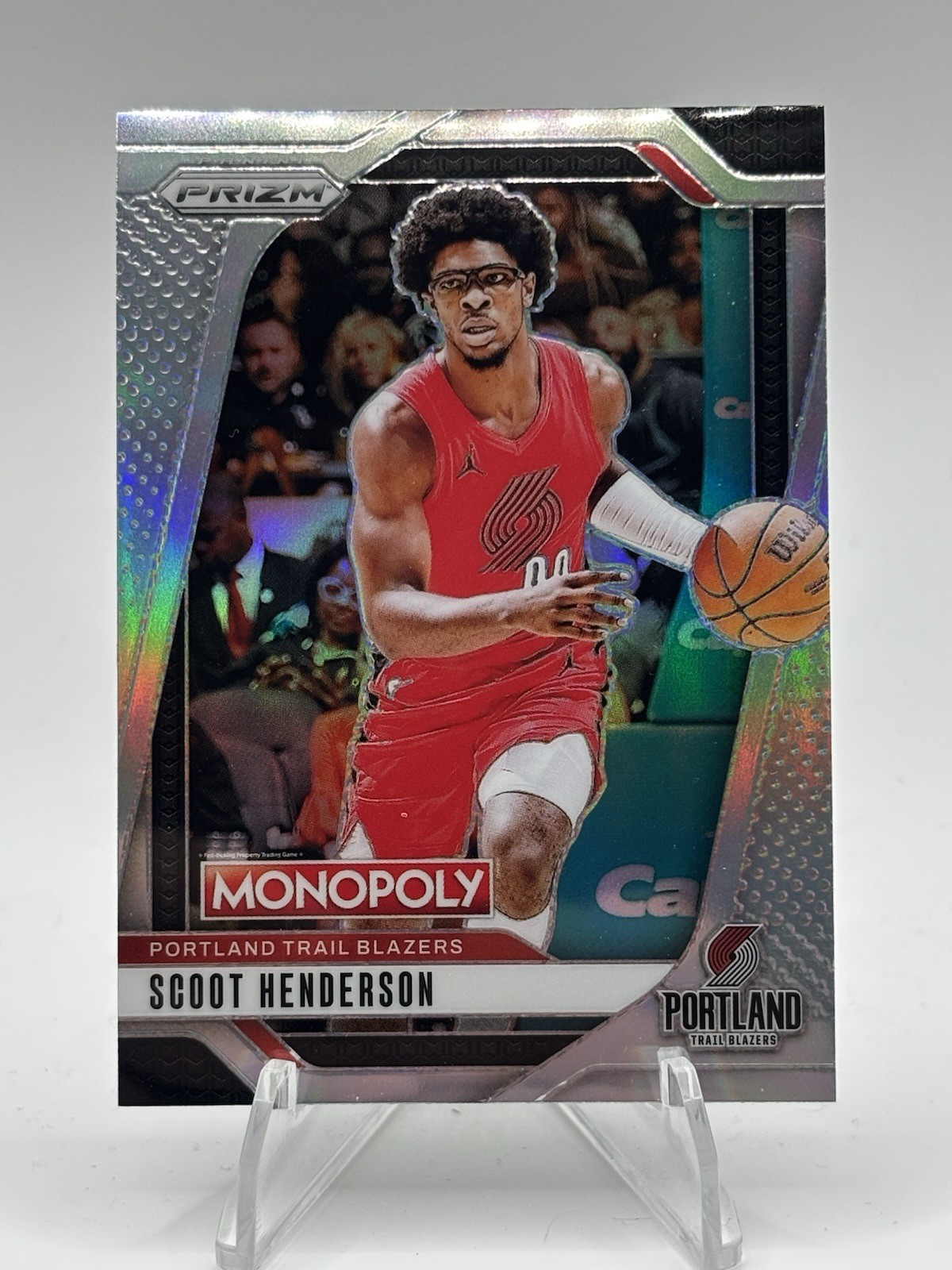 2024-25 Panini Prizm Monopoly Silver Prizm Scoot Henderson #5