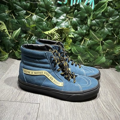 Vans x Parks Project Sk8-Hi  Leave It Better Than You Found If  Men s Sz 7 W 8.5