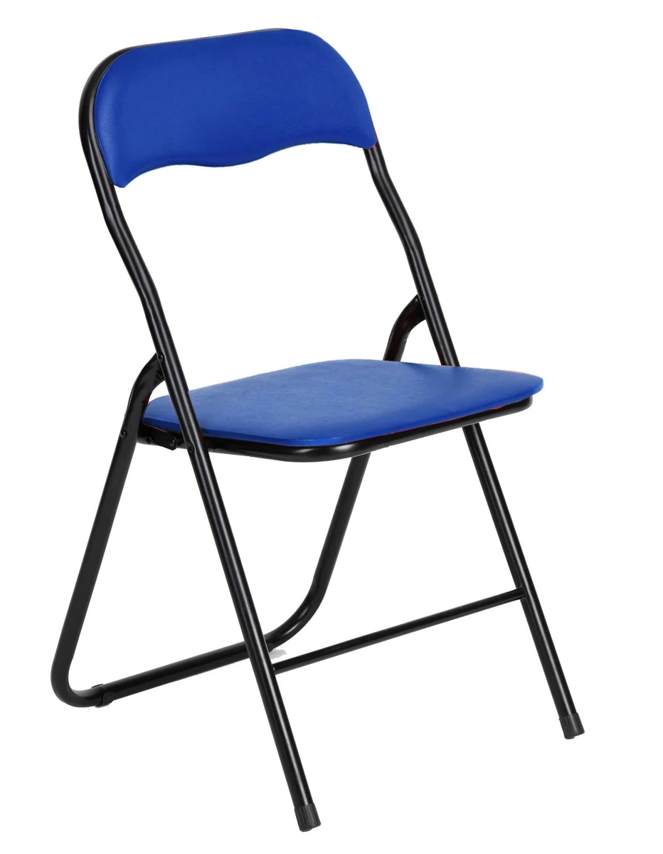 Sedie da Pranzo 2 pz Blu in Tessuto