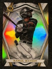 2022 Bowman Baseball #BI-3 Khalil Watson Bowman Invicta Insert Miami Marlins