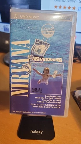 Nirvana Nevermind UMD Movie Soundtrack, Sony PlayStation PSP, Classic Albums