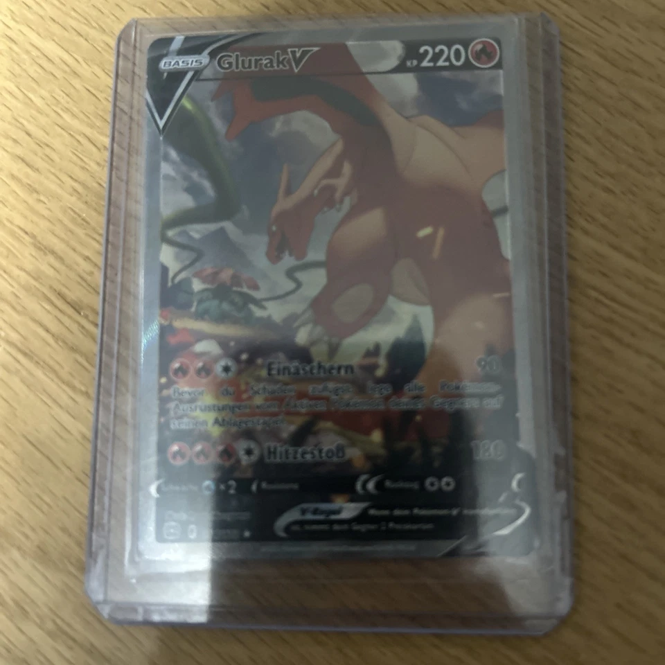 Pokemon Glurak V (Charizard) Strahlende Sterne 154/172 NM Deutsch - Bild 3 von 4