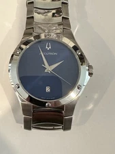 Previously Owned Accutron by Bulova Belize Watch Date Blue Face - 26B78