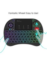 Rii X8 Mini Keyboard,2.4G Wireless,With Touchpad Mouse for Android TV Box RGB