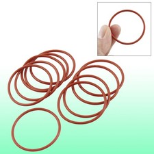 10Pc Flexible Silicone O Ring Seal Gaskets 34mmx38mmx2mm