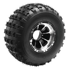 ATV Wheel Tire Assembly 18x9.5-8 Tubeless 4 Lug 4x110mm for Taotao for Kazuma