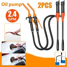 2 Pack Battery Powered Electric Fuel Transfer Pump Portable Gas Oil Liquid Pump
