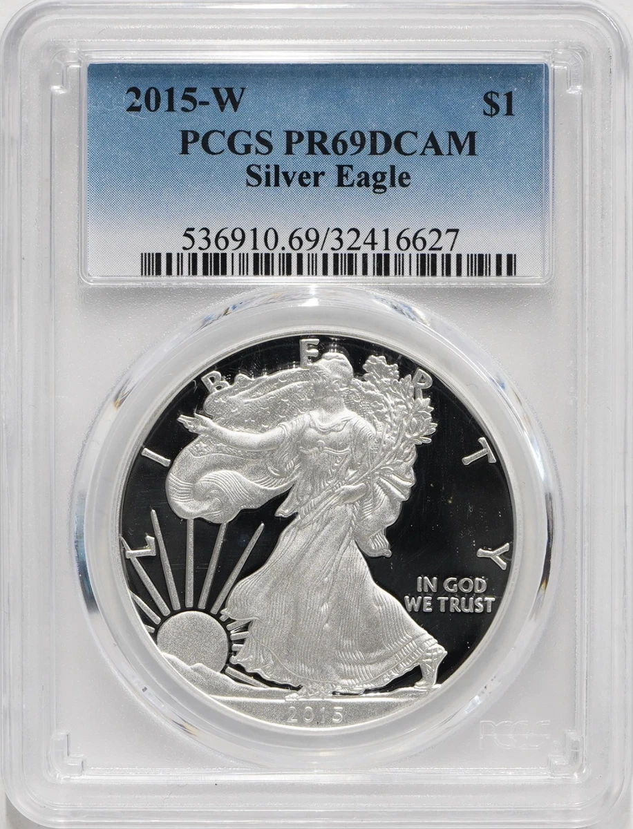 American Eagle PCGS 2015 Silver Bullion Coins for sale | eBay