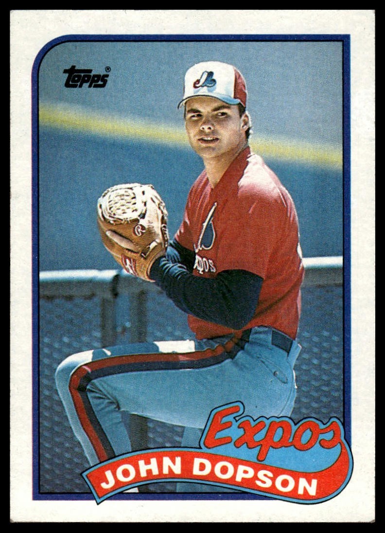 1989 Topps #251 John Dopson