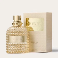 Valentino Uomo Born In Roma The Gold 3.4 oz 100ml Eau De Toilette Men's Spray