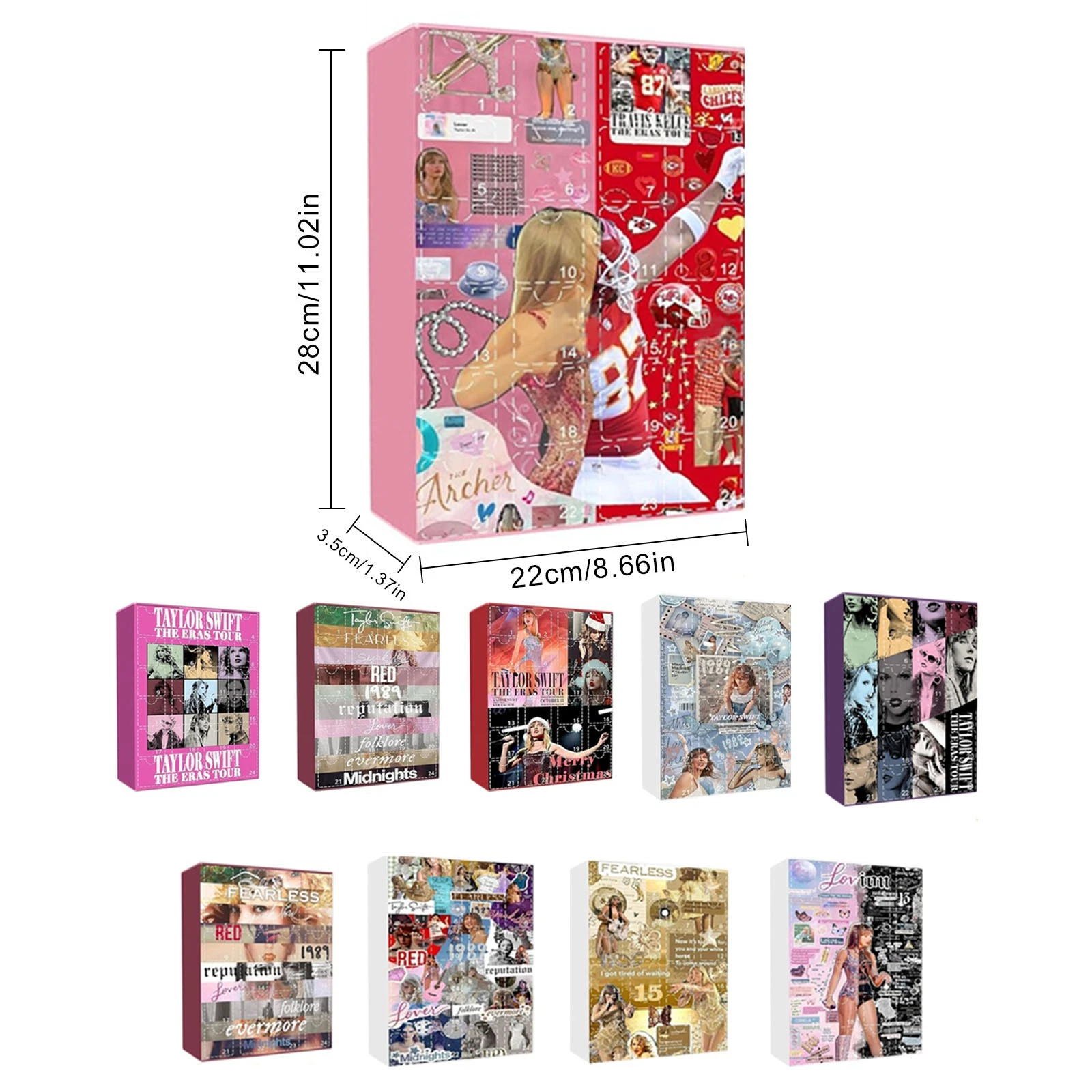 Taylorr Swifts Advent Calendars 2025 Mini Blind Boxes 2D