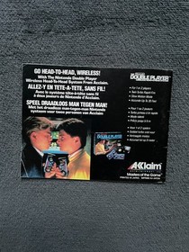 ₪PAS DE JEU₪ Notice Nintendo NES - FRA - Double Dragon II 2