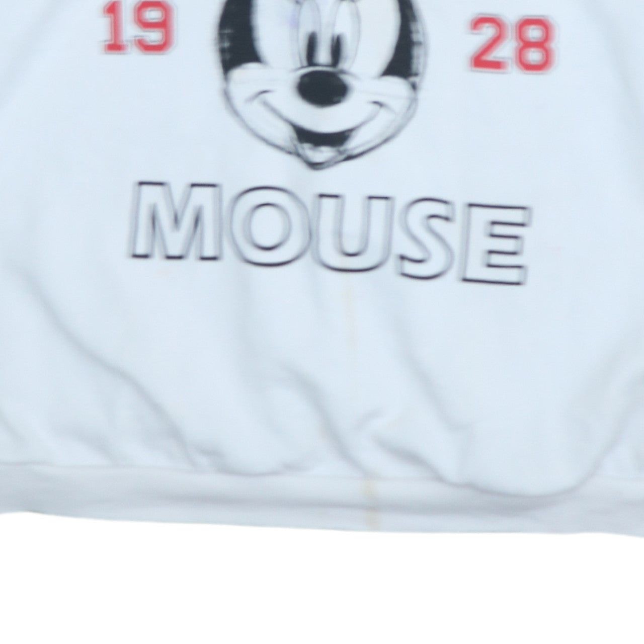 Disney White Sweatshirt Mens Xl image 5