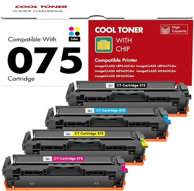 075/075H Toner Cartridge Set for Canon Color imageCLASS MF & LBP Series Printers