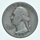 1937-D Washington Quarter Average Circ