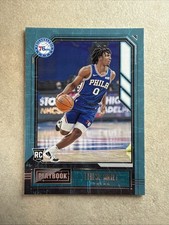 2020-21 Panini Chronicles - Tyrese Maxey RC - Playbook #168