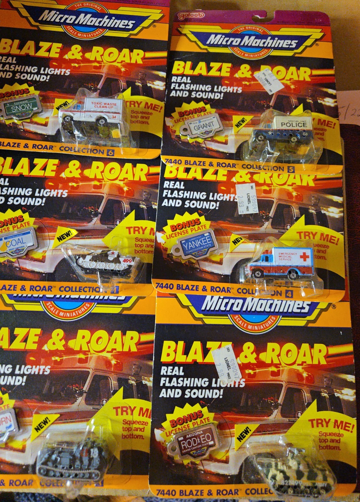 Galoob Vintage Micromachines Sealed
