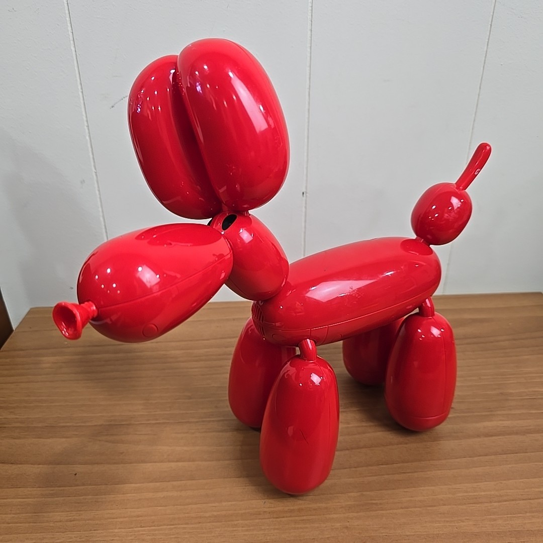 Squeakee the Balloon Dog, Interactive Toy, Red Works see vid