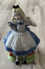 VTG 1950's RARE Regal Walt Disney ALICE IN WONDERLAND Cookie Jar 13&rdquo;(Read)