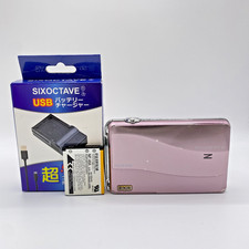 Exc FUJIFILM FinePix Z800EXR Pink 12.0MP Digital Camera From Japan 6012601