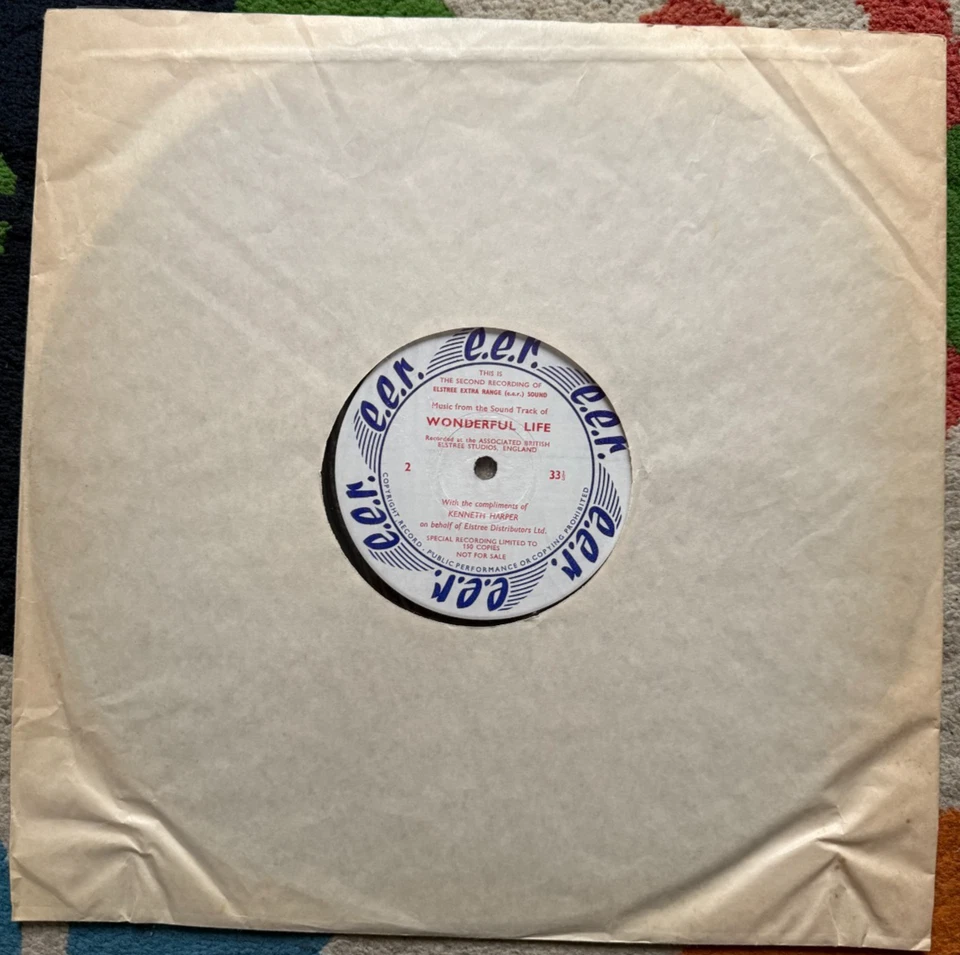 CLIFF RICHARD WONDERFUL LIFE - ELSTREE PRESENTATION PROMO DOUBLE 2x LP 150 ONLY - Image 4 of 4