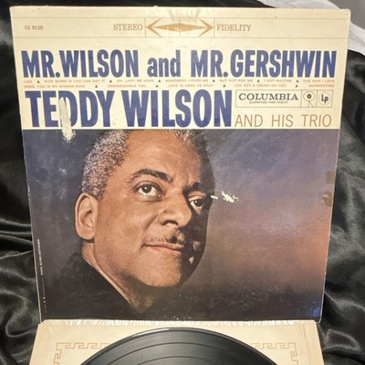 Teddy Wilson Trio Mr. Wilson & Mr. Gershwin 12'' 33 Stereo LP Vinyl CS 8120
