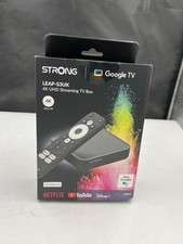 Strong Leap S3 UHD 4K Receiver Google TV Media Player (Used)