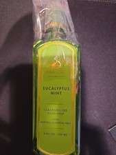 Bath and Body Works EUCALYPTUS MINT Cleansing Gel Hand Soap 8 fl oz NEW