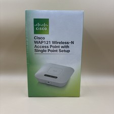Cisco Wap121 Wireless-N Access Point With Single Point Setup