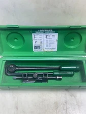 Greenlee 796 manual Cable Ratchet Bender Assembly with Ratchet Extension case #2