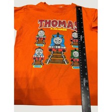 Vintage Thomas and Friends Orange Graphic T-Shirt Kids 2T 2006 Gullane