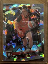 2025 Panini Prizm WNBA - Te-Hina Paopao (RC) - Cracked Ice - #61 Atlanta Dream