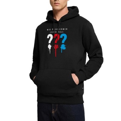 Die Drei Fragezeichen Wir Übernehmen Jeden Fall Männer Premium Bio Hoodie