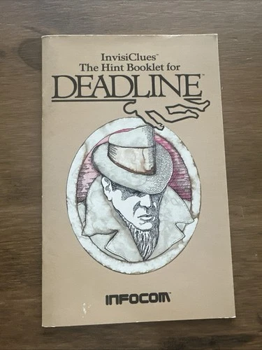 Deadline - New & Unused - Infocom - InvisiClues