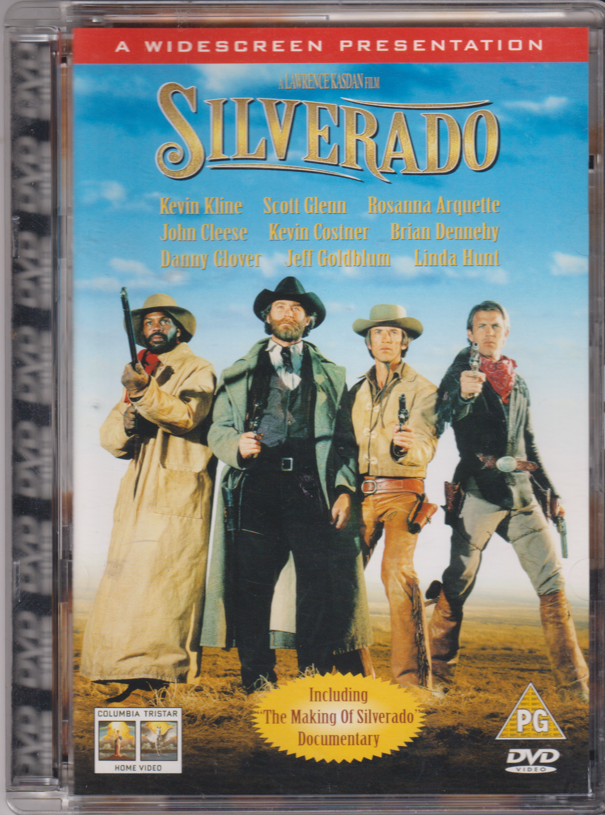 Silverado (DVD Jewel Case Edition) ... Region 2 ... Kevin Costner, Danny Glover