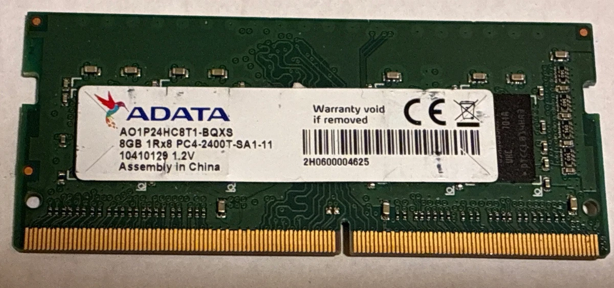 ADATA DDR4 SDRAM 8 GB Capacity per Module Memory (RAM) for sale | eBay