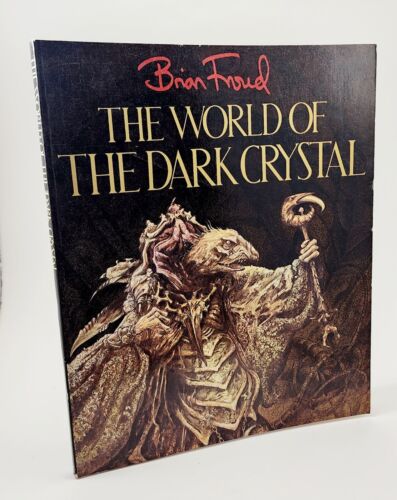 The World of Dark Crystal Froud Brian New 1982 1st Edition Film Movie Art Vtg !! - Picture 1 of 8