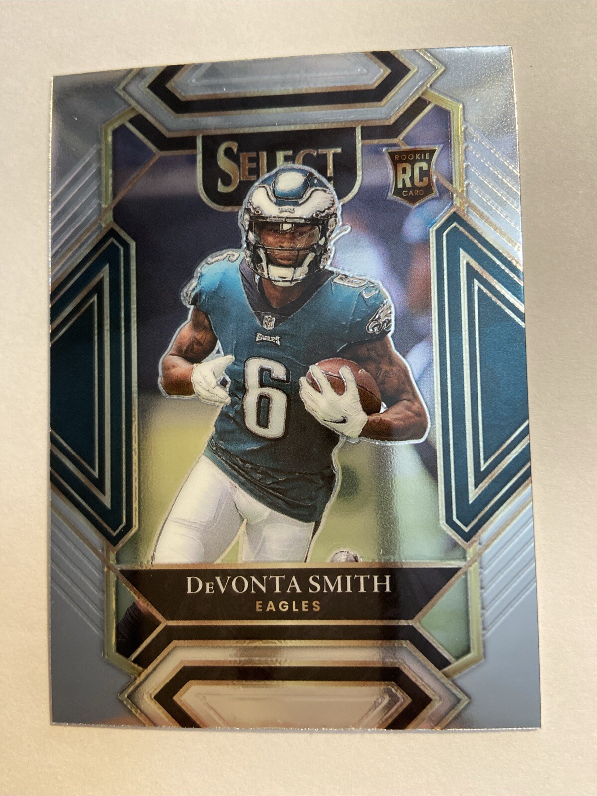 2021 Select DeVonta Smith RC #249 Club Level Philadelphia Eagles