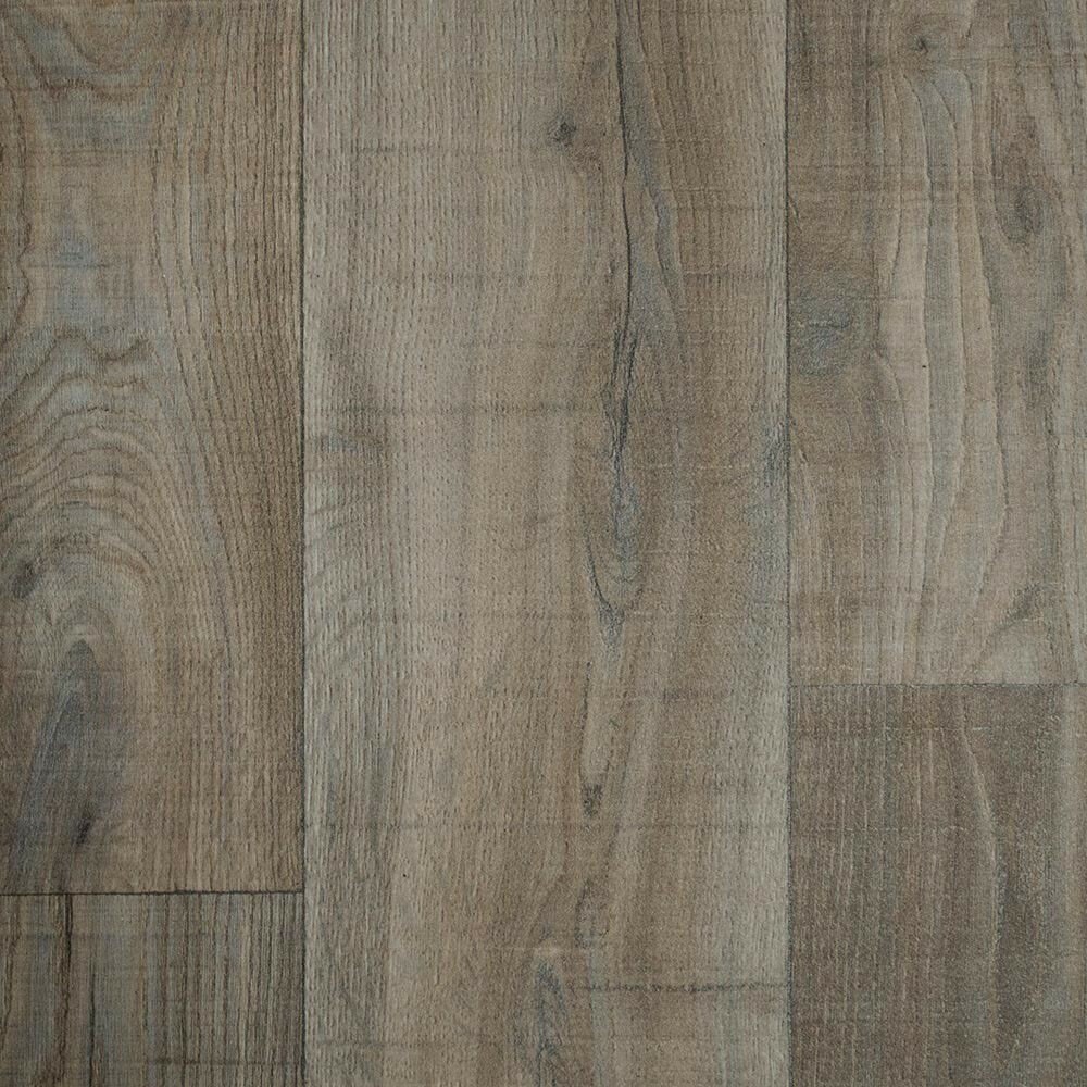 Tile & Wood Effect 3.8mm Vinyl Flooring Roll Quality Lino, AntiSlip 2m