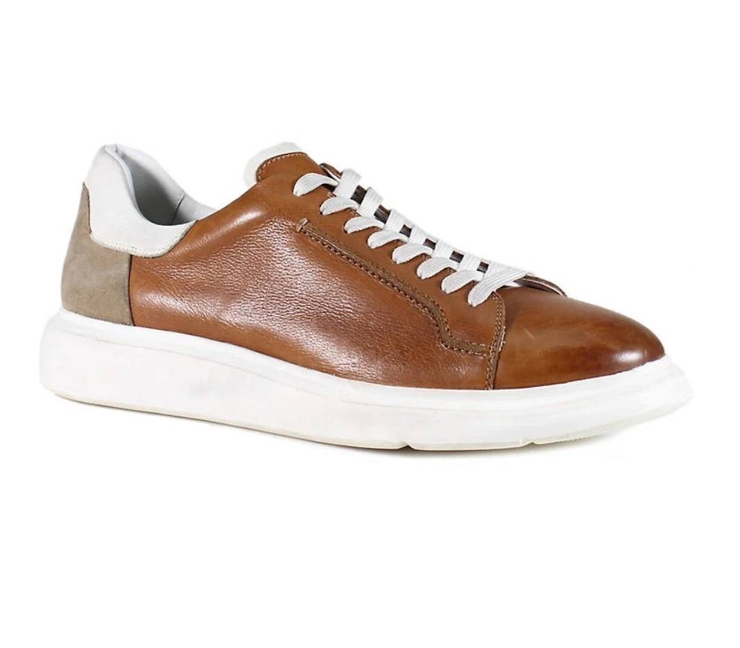 Testosterone Tim Ber Lace Up Sneakers Leather Size 12 M