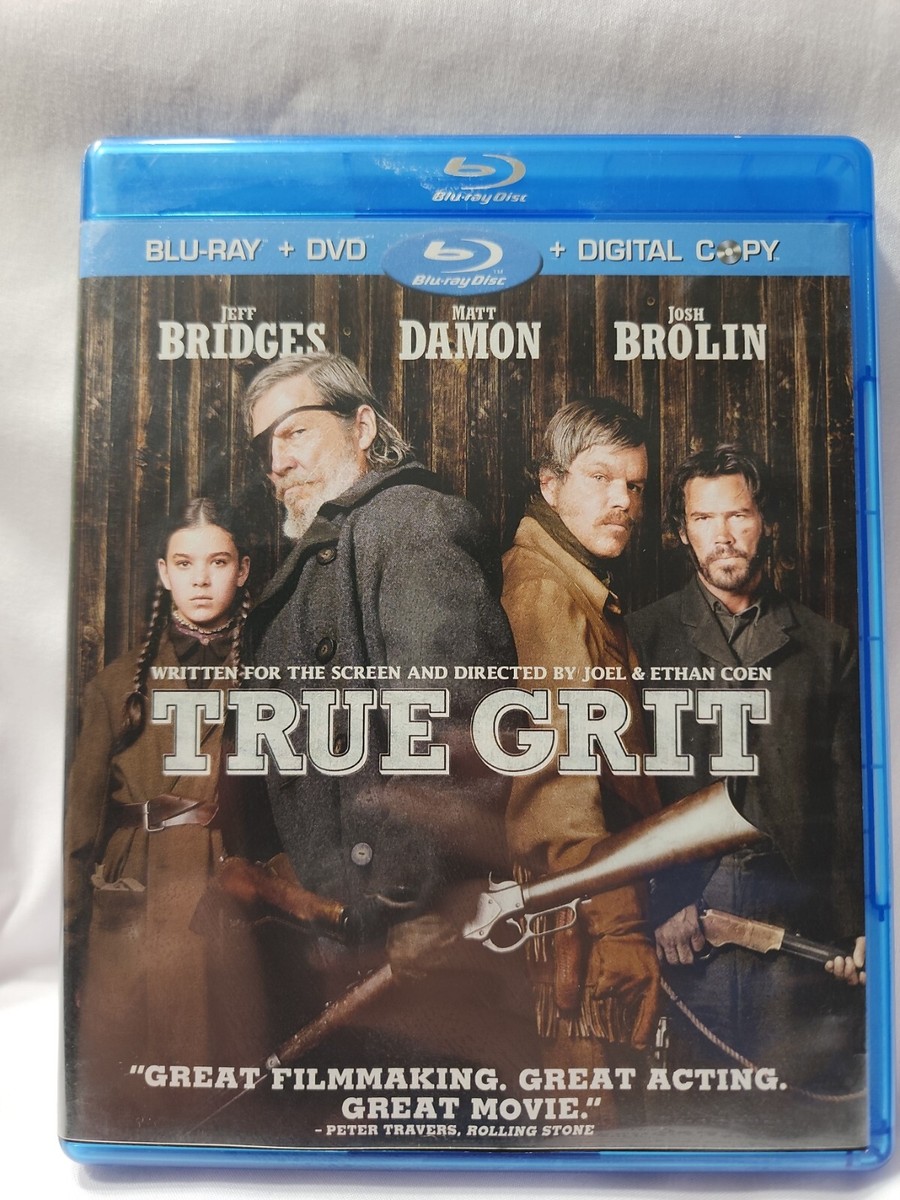 トゥルー・グリット ブルーレイ＆DVDセット [Blu-ray] True Grit (Blu-ray/DVD, 2011, 2-Disc Set, Includes Digital