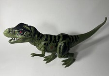 T-Rex Light Up Roaring Green Dinosaur Toy WM-H 20190218 Tested Working 
