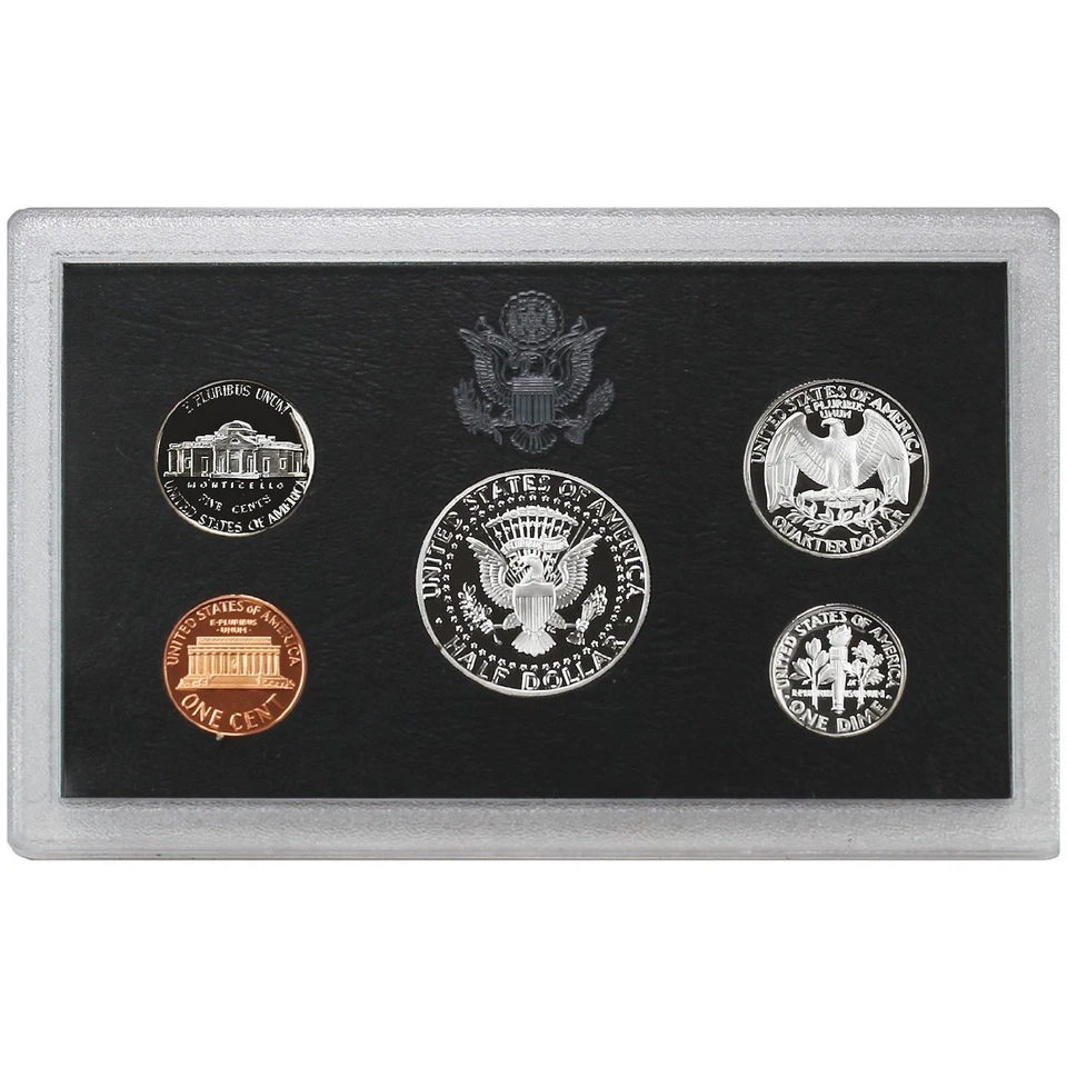 1993-S 90% Silver Proof Set United States Mint Original Government Packaging Box - Image 2 of 2