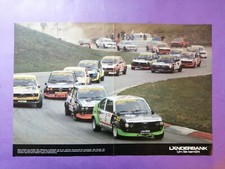 altes Poster Alfa Romeo Sud Pokal Österreichring Zeltweg 1980, 28x42cm