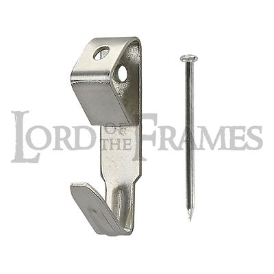 10 x Single Size Nickel Picture Frame Canvas Photo Hanging