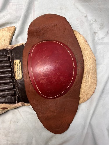 Vintage Stall & Dean Puckmaster Leder Hockey Schienbein mit Black Diamond Ellenbogenschützern - Bild 7 von 16
