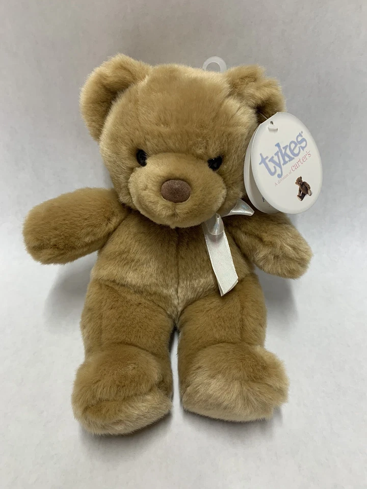 Vintage 2002 Carters Tykes Cuddly Soft Brown Baby Bear Stuffed Plush - Image 2 of 4